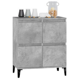 Berkfield Classic Sideboard Concrete Grey 60X35X70 Cm Engineered Wood - thumbnail 4