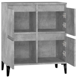 Berkfield Classic Sideboard Concrete Grey 60X35X70 Cm Engineered Wood - thumbnail 8