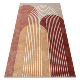 RugsX Carpet Fusion 0810 Beige Terracotta - Geometric, Modern, Abstract 120X170 Cm - thumbnail 4