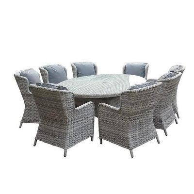 Norfolk Leisure Handpicked Wroxham 8 Seat Oval Dining Set