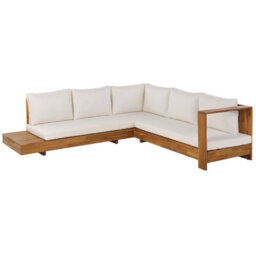 Beliani Outdoor Cushion Cover Set Marettimo Off-White - thumbnail 6