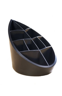 Avery Dr450Blk Pen Pot, 100 X 119 X 180 mm - Black - image 1