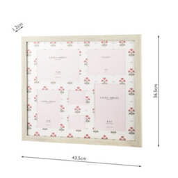 Laura Ashley Harthill Daisies Photo Frame Matt White And Multi Coloured - thumbnail 4