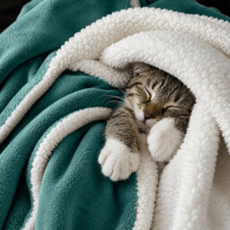 Moonlight Bedding Sherpa Fleece Throw Blanket Emerald Double Soft Thick & Fluffy Reversible Throw For Sofa, Bed & Travel Blanket - thumbnail 2