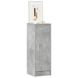 Berkfield Durable Shoe Cabinet Concrete Grey 32X35X92 Cm Engineered Wood - thumbnail 3