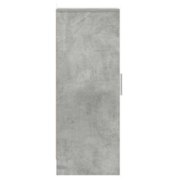 Berkfield Durable Shoe Cabinet Concrete Grey 32X35X92 Cm Engineered Wood - thumbnail 6