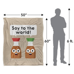 David Olenick Do-Re-Mi-Fa Sodium Silky Supersoft Blanket Multicoloured (One Size) - thumbnail 5