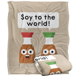 David Olenick Do-Re-Mi-Fa Sodium Silky Supersoft Blanket Multicoloured (One Size) - thumbnail 2