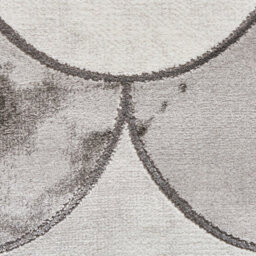 Grey Silver Abstract Optical/ (3D) Easy To Clean Rug For Bedroom & Living Room-120Cm X 170Cm - thumbnail 2
