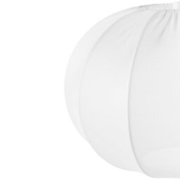 Wyld And Coco Elegant Hanging Pendant Lamp White Nylon Shade Modern Design For Living Room And Bedroom Lighting - thumbnail 6