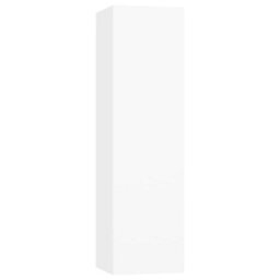 Berkfield 7 Piece Tv Cabinet Set White Engineered Wood - thumbnail 5