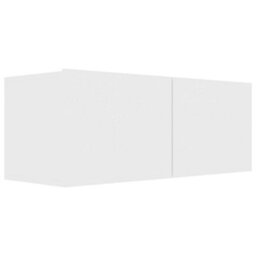 Berkfield 7 Piece Tv Cabinet Set White Engineered Wood - thumbnail 4