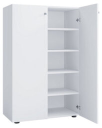 Vcm Xl Wood Large Shoe Cabinet Lona 5 - thumbnail 2