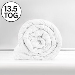 Oxford Homeware 13.5 Tog Single Duvet 135X200 Cm Hollowfibre Thermal Quilt For Cold-Season Comfort Uk - thumbnail 2
