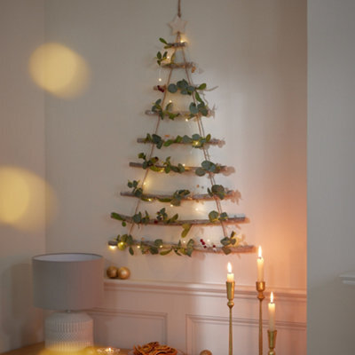 Dibor Traditional Mistletoe Berry Xmas Decor Christmas Tree Ladder Hanging Decoration - image 1