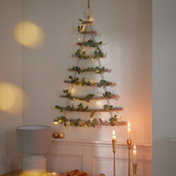 Dibor Traditional Mistletoe Berry Xmas Decor Christmas Tree Ladder Hanging Decoration