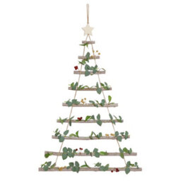 Dibor Traditional Mistletoe Berry Xmas Decor Christmas Tree Ladder Hanging Decoration - thumbnail 2