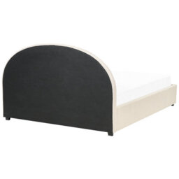 Beliani Ottoman Bed Fabric Vaucluse 180 X 200 Cm (Eu Super King) Sand Beige - thumbnail 8