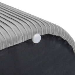 Storage Ottoman Blanket Bedding Toy Container Box Pouffe Footstool Bench - thumbnail 5