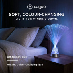 Cuqoo Fibre Optic Mood Lamp Led Colour Changing Mood Light For Bedroom - thumbnail 2