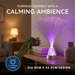 Cuqoo Fibre Optic Mood Lamp Led Colour Changing Mood Light For Bedroom - thumbnail 7