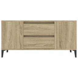Berkfield Tv Cabinet Sonoma Oak 102X44.5X50 Cm Engineered Wood - thumbnail 6