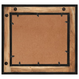 Berkfield Bathroom Mirror 60X1X55 Cm Solid Wood Acacia - thumbnail 3