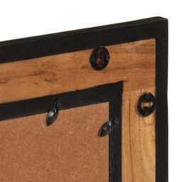 Berkfield Bathroom Mirror 60X1X55 Cm Solid Wood Acacia - thumbnail 6