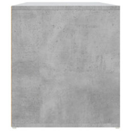 Berkfield Corner Cabinet Concrete Grey 200X40X45 Cm Engineered Wood - thumbnail 5
