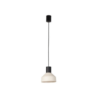 Luminosa Lighting Luminosa Kombo Beige Dome Pendant Lamp 200 1L