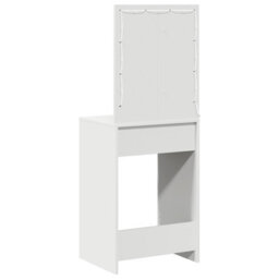 Walplus Dressing Table With Led Lights White 50X41X135 Cm - thumbnail 7