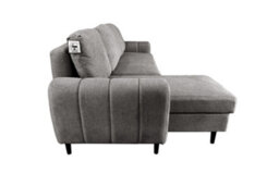 DS Living Sienna 3 Seater Right Hand Facing Storage Sofa Bed In Grey, Silver Or Beige - thumbnail 3