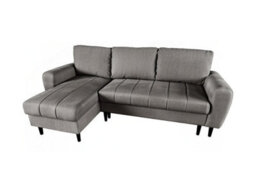 DS Living Sienna 3 Seater Right Hand Facing Storage Sofa Bed In Grey, Silver Or Beige - thumbnail 2