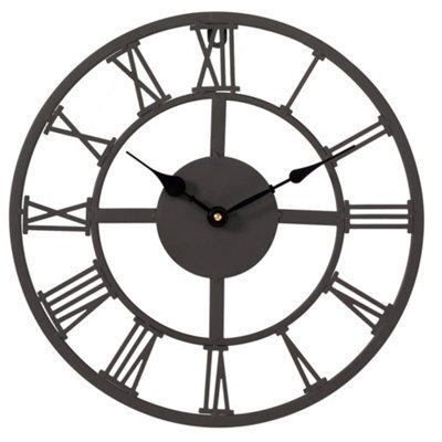 Smart Garden Arundel Contemporary Round Wall-Mounted Garden Clock - image 1