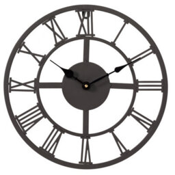 Smart Garden Arundel Contemporary Round Wall-Mounted Garden Clock - thumbnail 1
