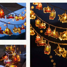1.5M 10 Led Camping String Light Camping Shape Decorative Fairy Lamp For Outdoor And Home Use - thumbnail 4