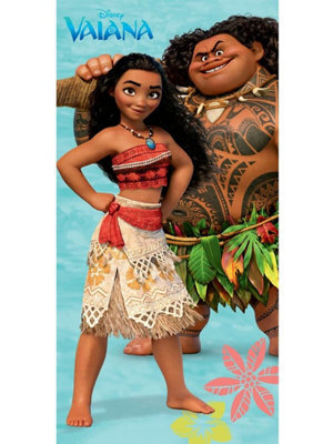 Disney Moana Vaiana Beach And Bath Towel