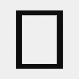Ak Frames 20X16 Black Picture Mounts To Fit A3 Aperture Size - Mount Board Only (No Frame Included) - thumbnail 1