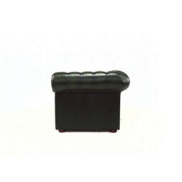 Chesterfield 3 Seater Antiquen Green Real Leather Tufted Buttoned Sofa In Classic Style - thumbnail 6