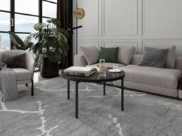 Arte Add Depth To Your Decor With The Sigma C Coffee Table (800mm X 450mm X 800mm) In Rich Black Matt - thumbnail 2