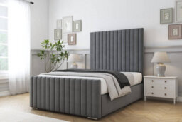 "Sloomy Madison Armour Coniston Bed Frame With 50"" Upholstered Headboard 3' Single" - thumbnail 2
