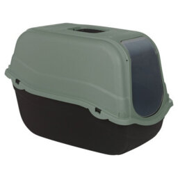 Urbn-Living Urbnliving Extra Large Enclosed Cat Litter Green Top Tray Filter Box Hooded Large Scoop Toilet Potty