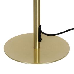 GoodHome Willet Brushed Brass Table Lamp Base - thumbnail 5