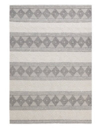 Beliani Rug Bozova Light Beige 140 X 200 Cm Wool - thumbnail 4