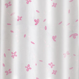 Showerdrape Sakura White & Pink Shower Curtain - thumbnail 3