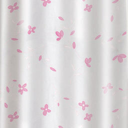 Showerdrape Sakura White & Pink Shower Curtain - thumbnail 4