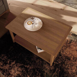 Fwstyle Taberno Coffee Table Natural Oak (H) 46 (W) 90 (D) 60Cm - thumbnail 2