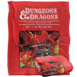Dungeons & Dragons Basic Rules Cover Blanket White (One Size) - thumbnail 1
