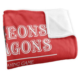 Dungeons & Dragons Basic Rules Cover Blanket White (One Size) - thumbnail 3