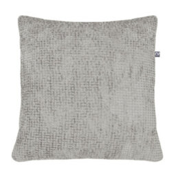 rucomfy Beanbags Rucomfy Waffle 50X50Cm Cushion - Platinum Soft Decorative Throw Pillow For Sofa & Bed - thumbnail 1